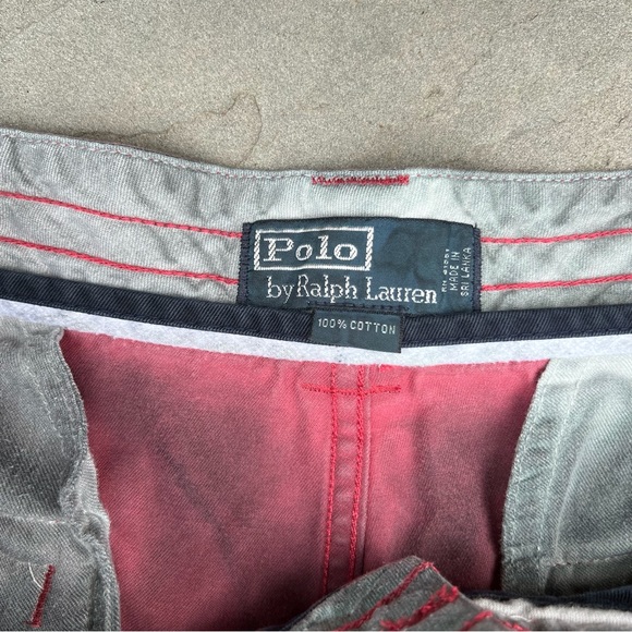 Y2K Reworked Overdyed Cargo Utility Shorts Distressed - Picture 10 of 11